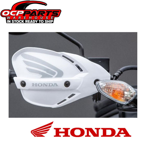 HONDA WHITE HAND GUARD DEFLECTORS PAIR KIT 2023-24 XR150L OEM NEW 0SP17-KRH-A00